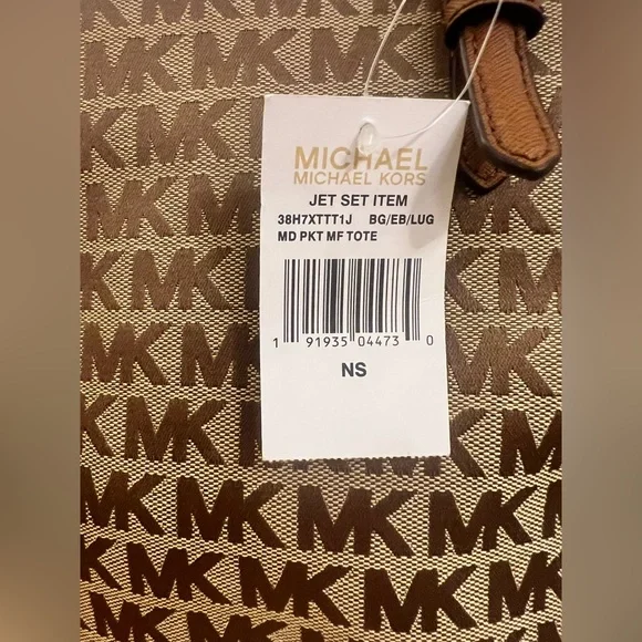 Michael Kors Jet Set MD PKT MF Tote - NWT - Picture 4 of 11